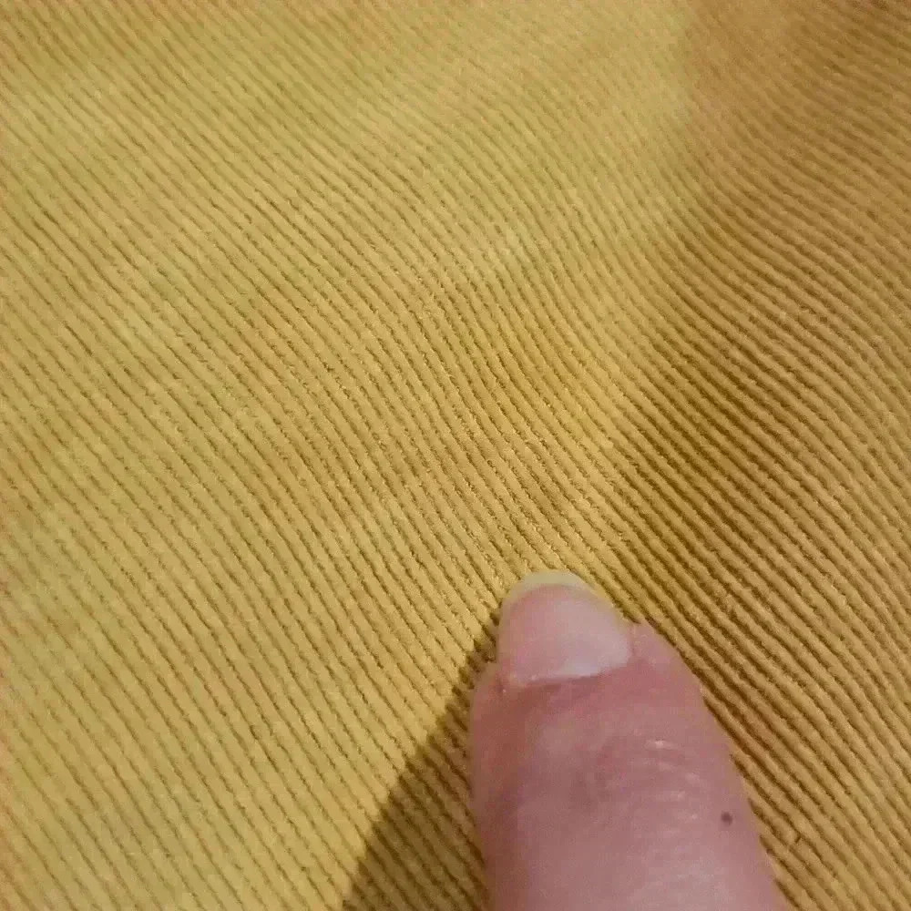 American Eagle Outfitters Mustard Yellow Corduroy Fall Fashion Stretch Skirt 4 - Picture 7 of 7